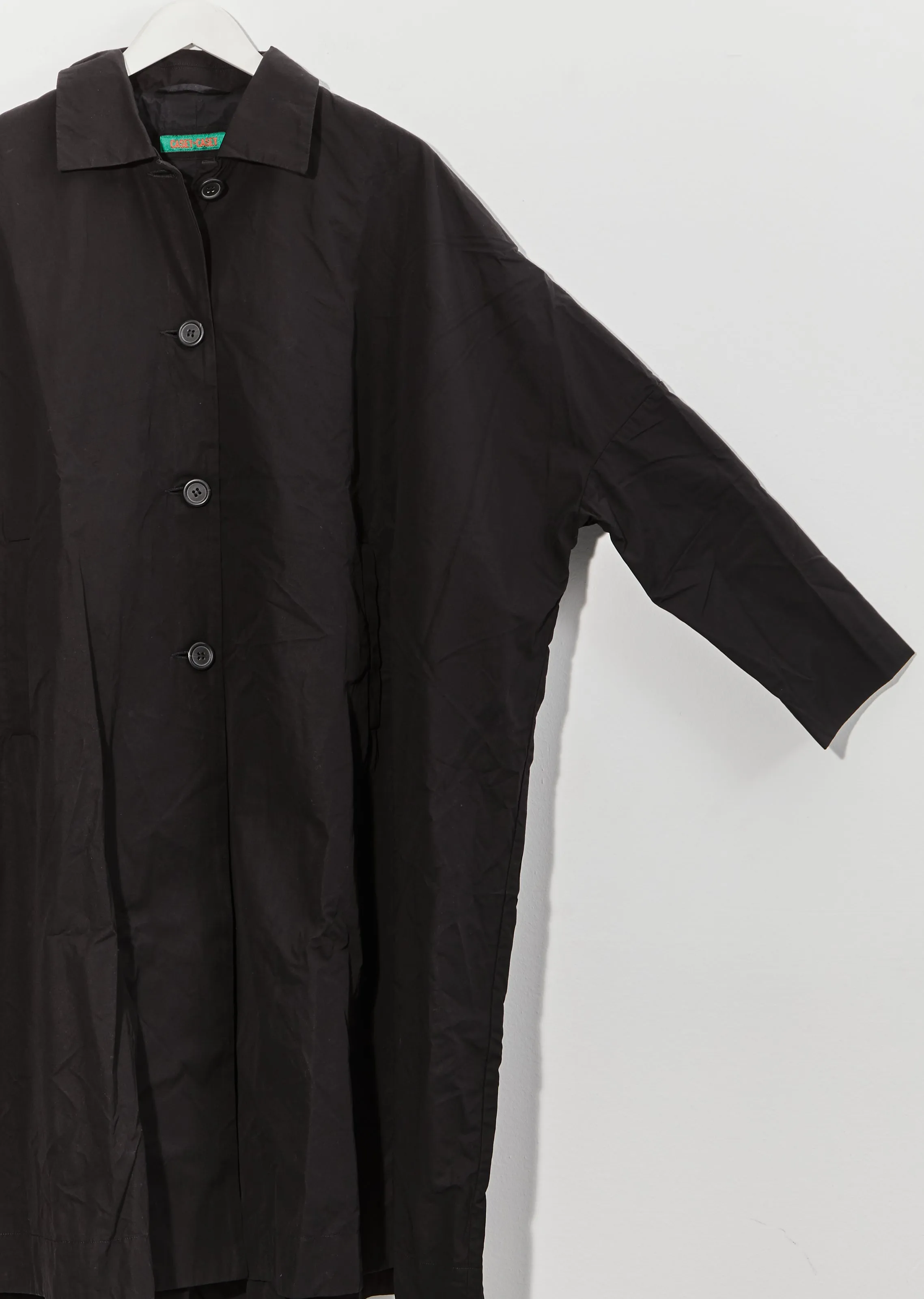 Atomless Coat - Pop Heavy — Black