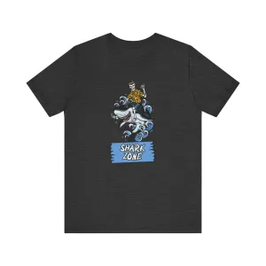 Beach Surfing the Shark Zone T Shirt