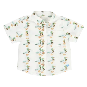 Boys Jack Shirt - Mallard Friends *LAST ONE - 8Y*