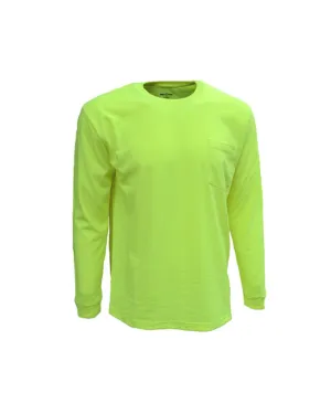 Bright Shield Adult Long-Sleeve Pocket Tee