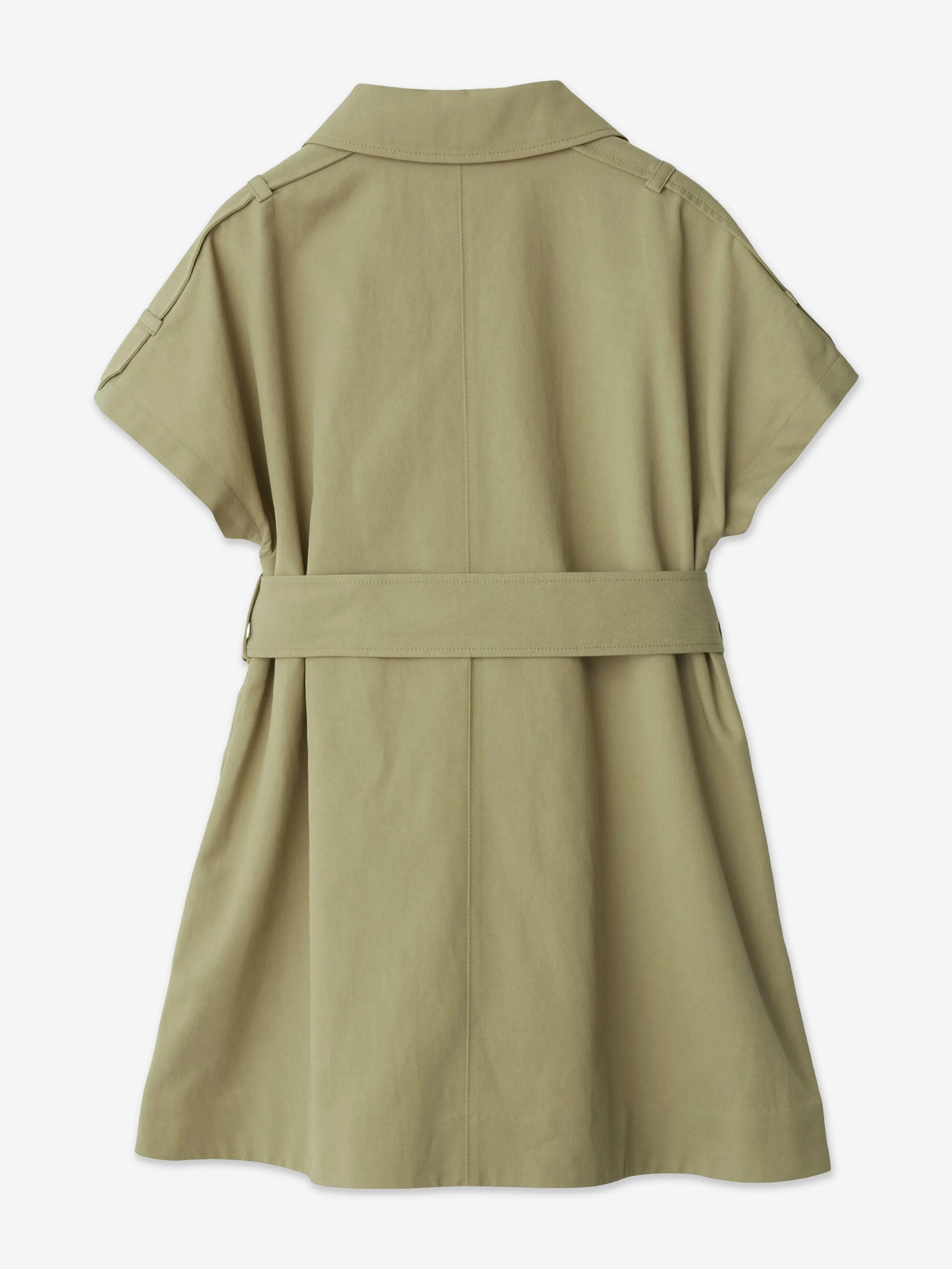 Burberry Girls Chloe Trench Dress in Green