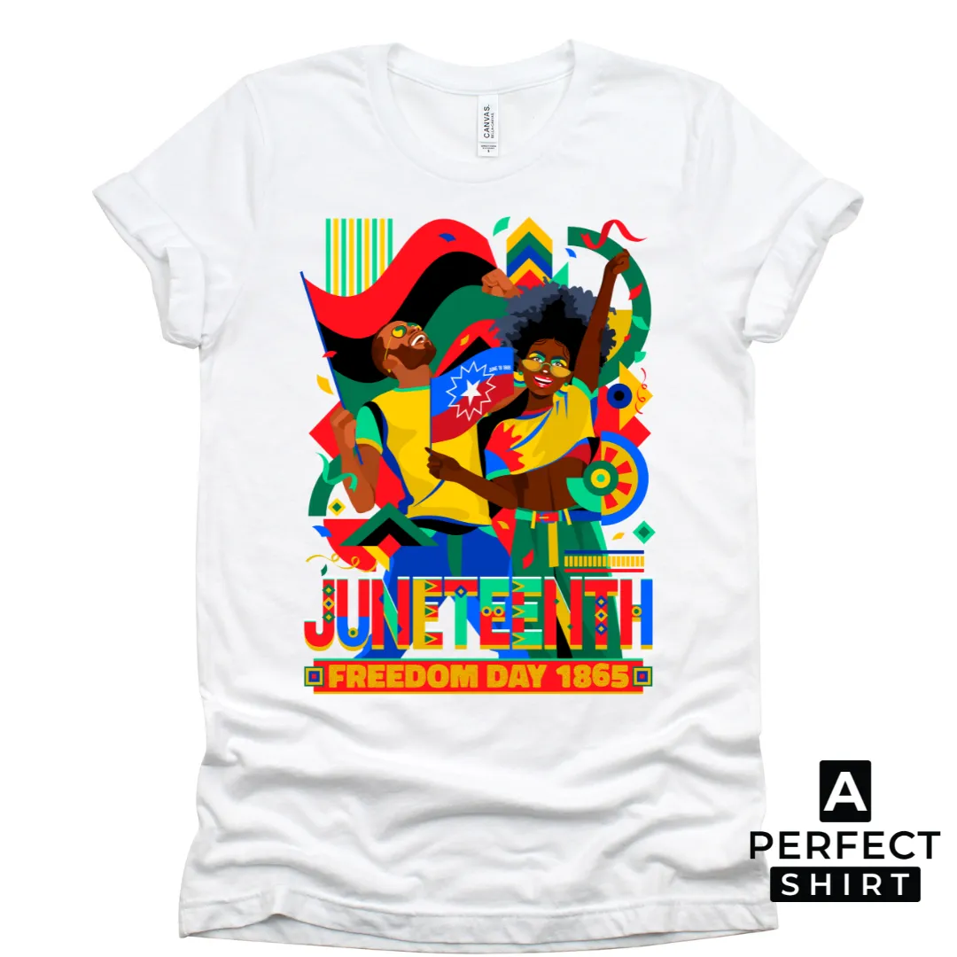 Celebrate Juneteenth, Freedom Day 1865 Graphic Unisex Shirt