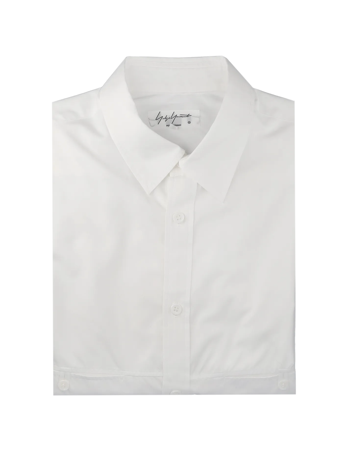 chest pocket long-sleeve shirt