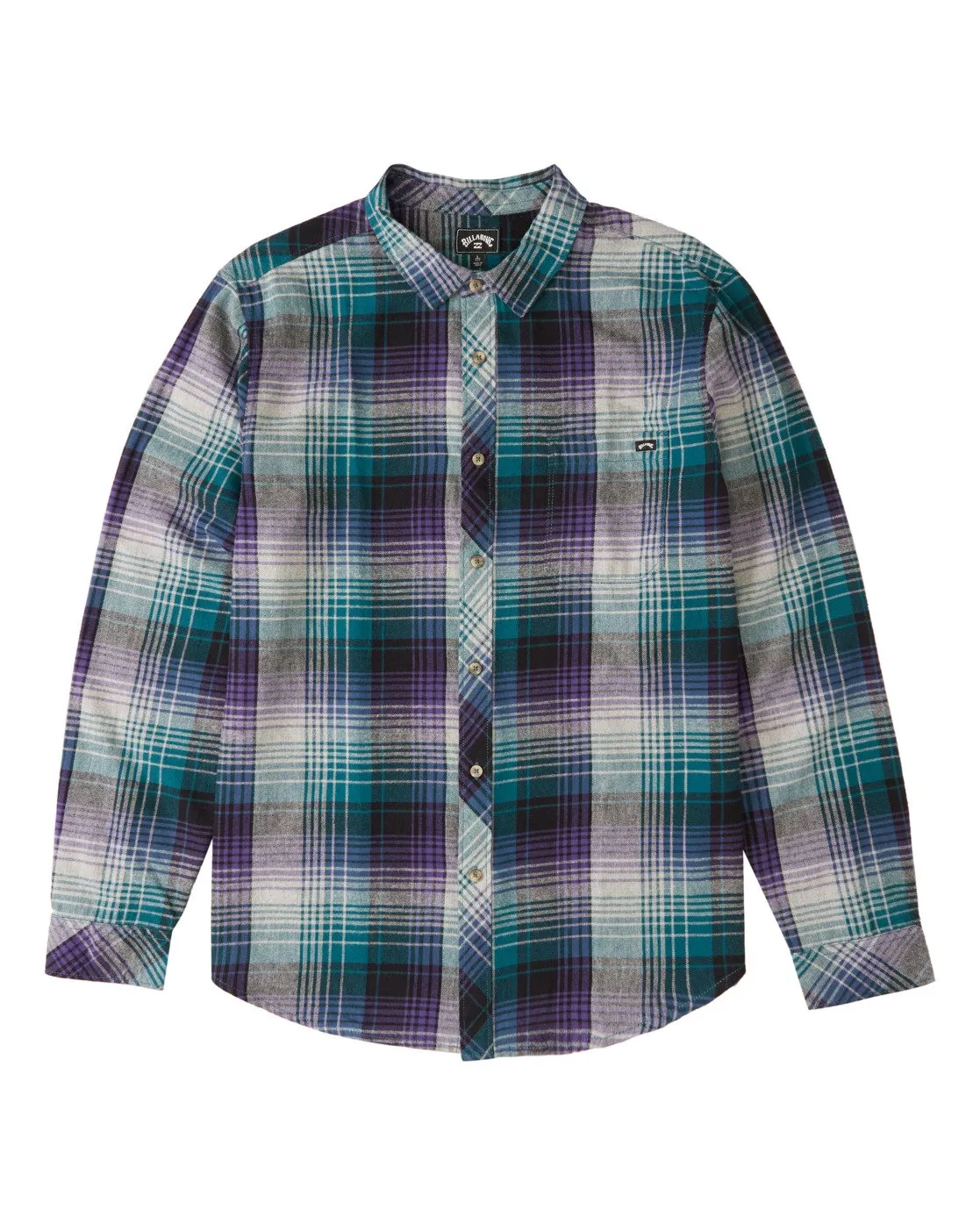 Coastline Long Sleeve Plaid Shirt Men's