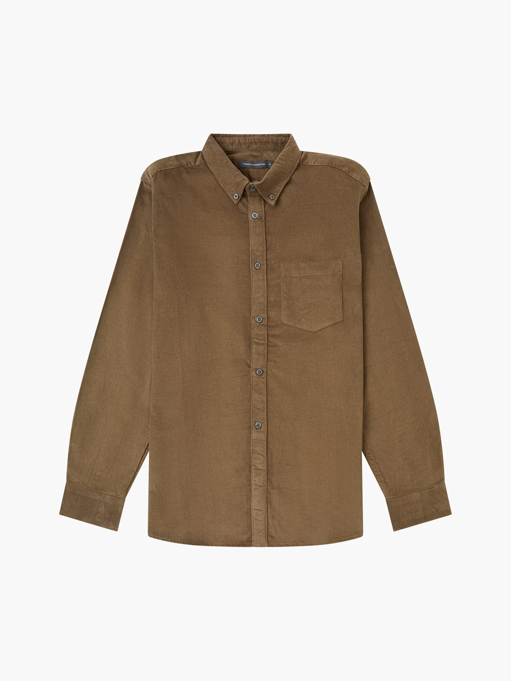 Cord Long Sleeve Oxford Shirt