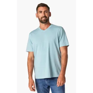 DECONSTRUCTED V-NECK TEE