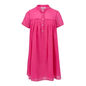 DEVOTION TWINS Short Dress | Fuchsia