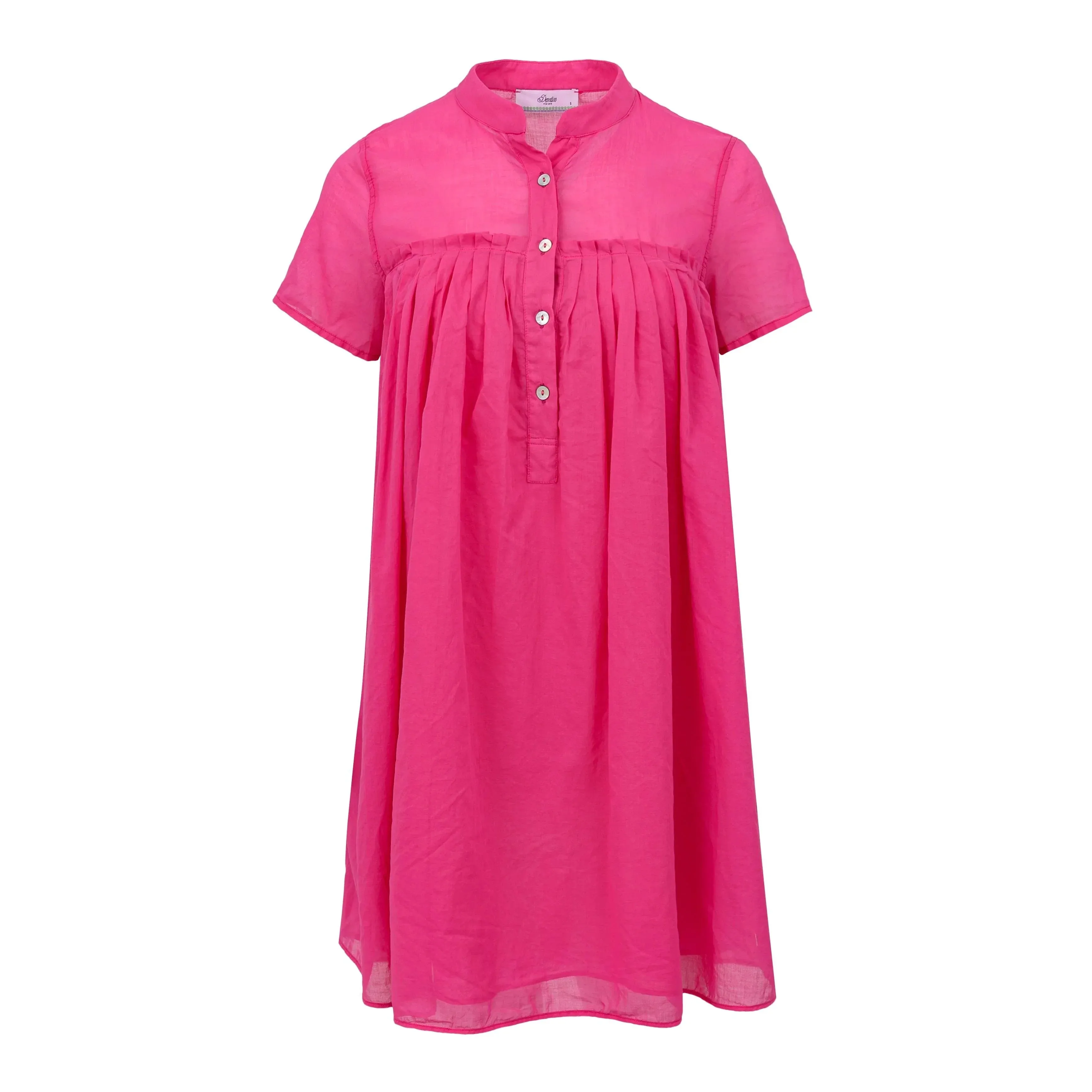 DEVOTION TWINS Short Dress | Fuchsia