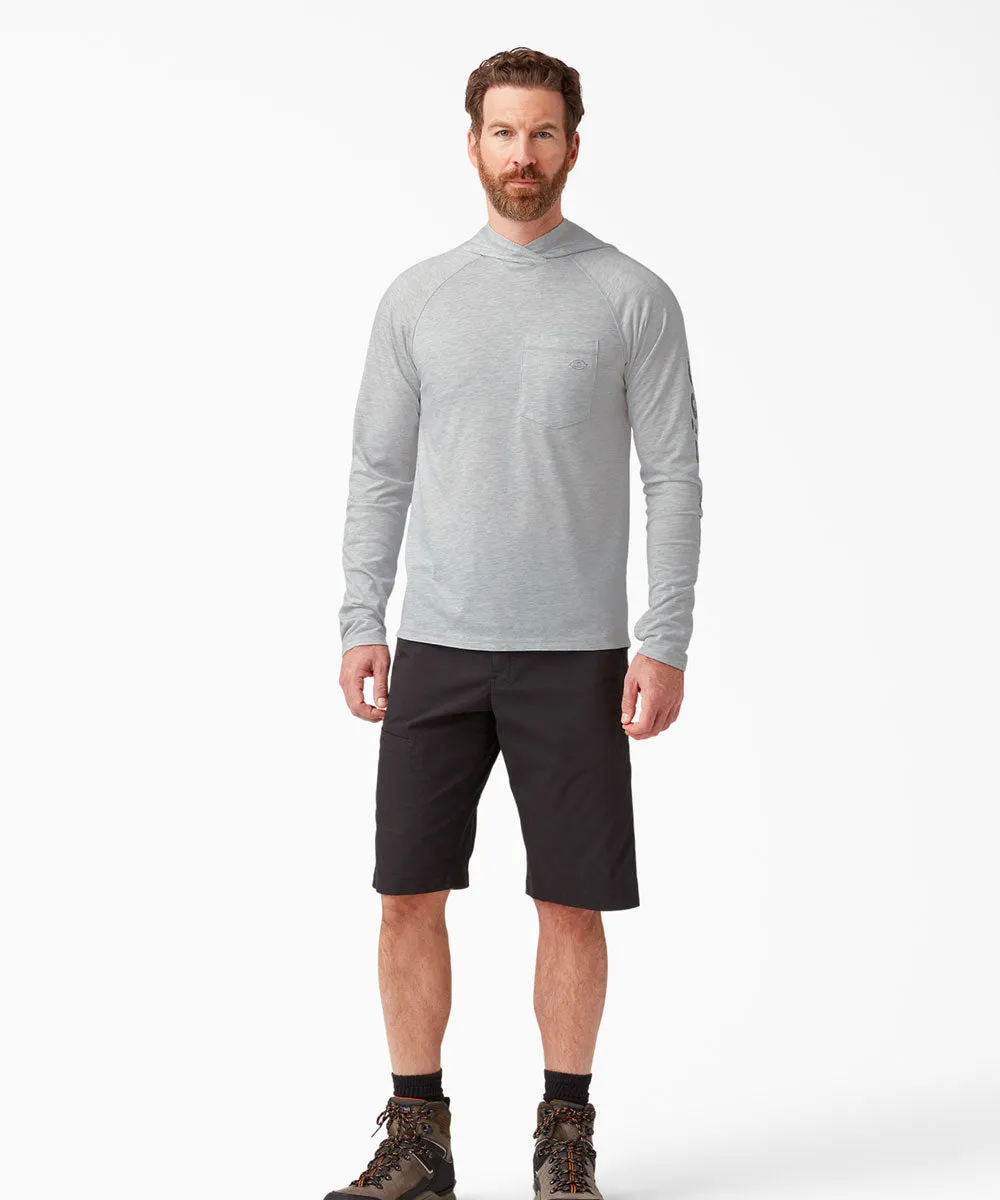 Dickies Cooling Performance Long Sleeve Sun Shirt - Ash Grey