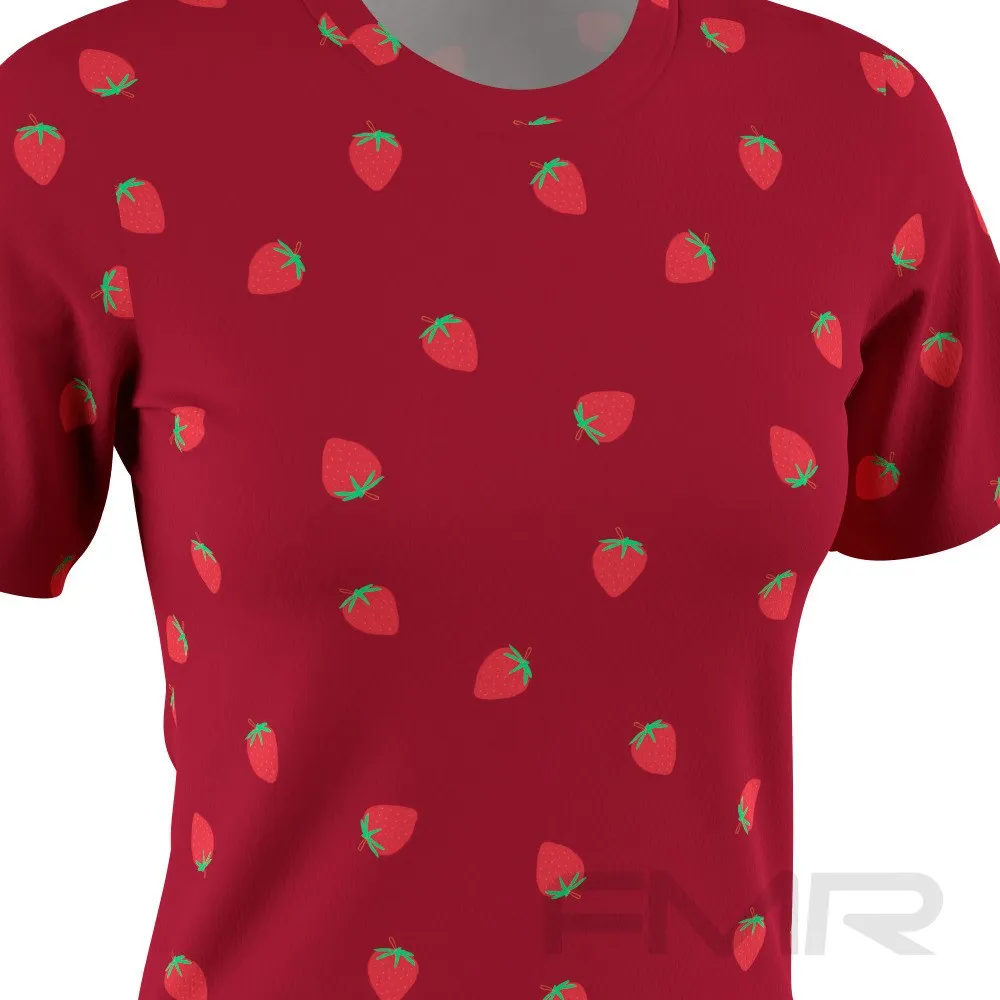 FMR Women's Strawberry Short Sleeve T-Shirt