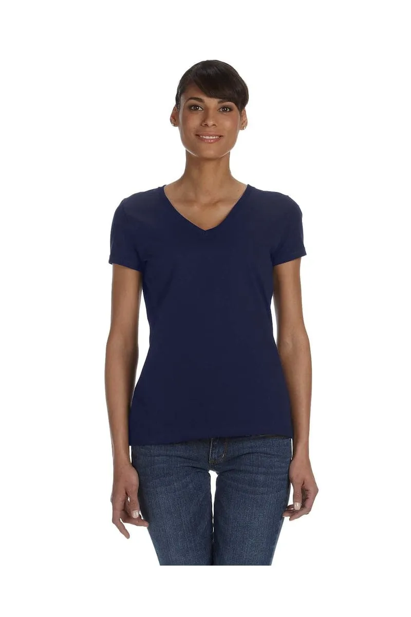 Fruit of the Loom L39VR: Ladies 5 oz HD Cotton V-Neck T-Shirt