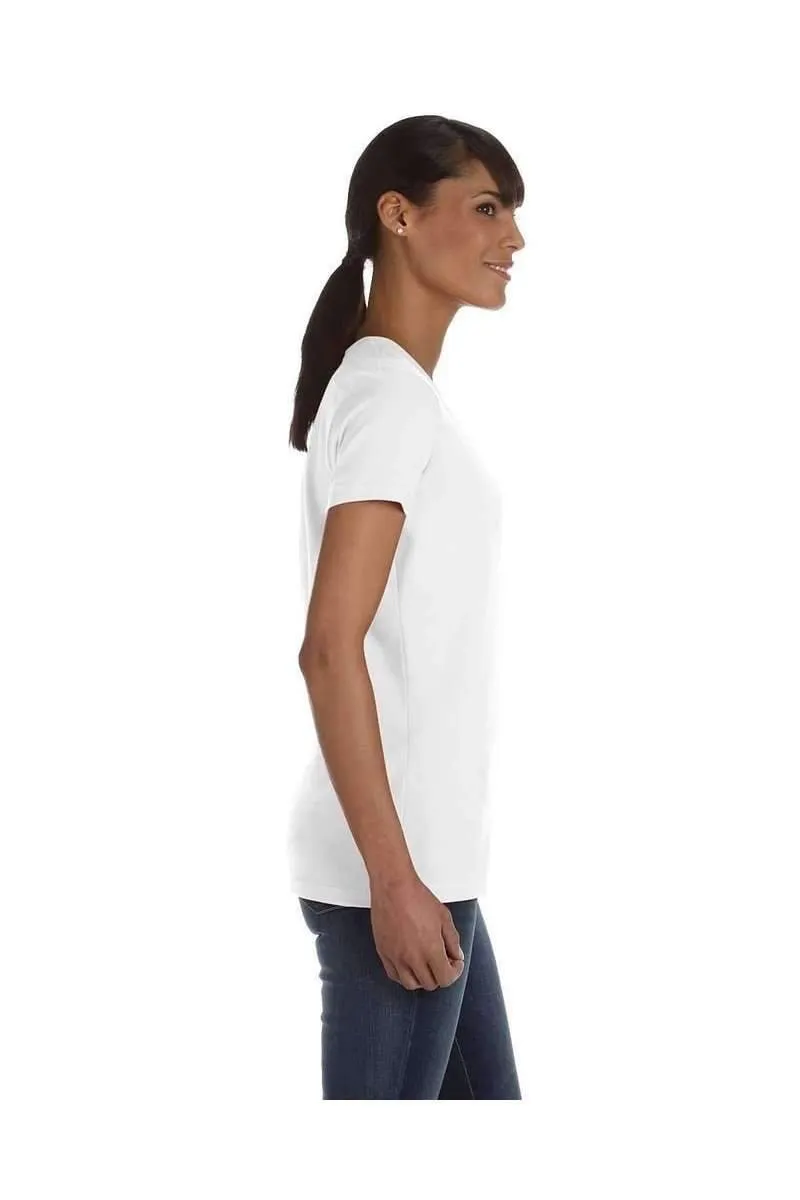 Fruit of the Loom L39VR: Ladies 5 oz HD Cotton V-Neck T-Shirt