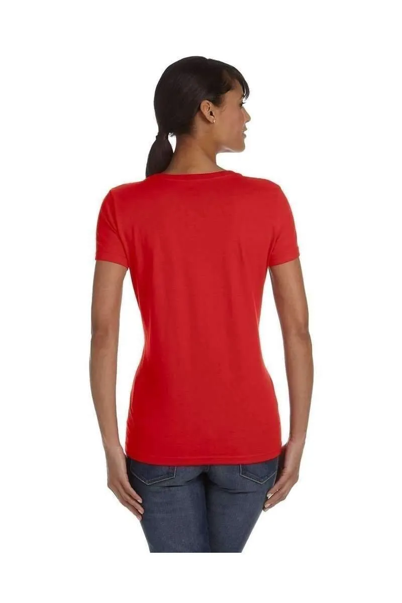 Fruit of the Loom L39VR: Ladies 5 oz HD Cotton V-Neck T-Shirt