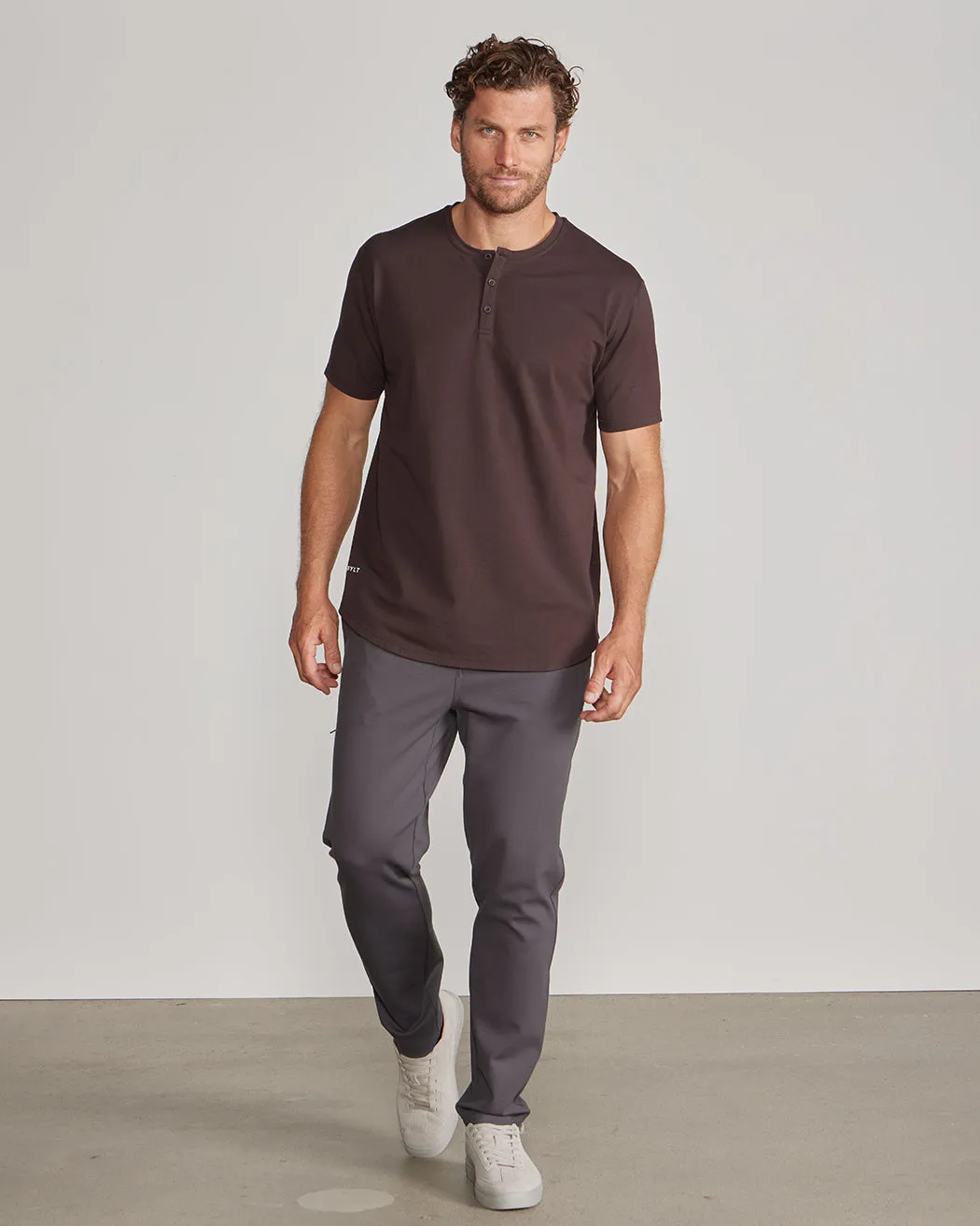 Henley Drop-Cut: LUX (Size L)