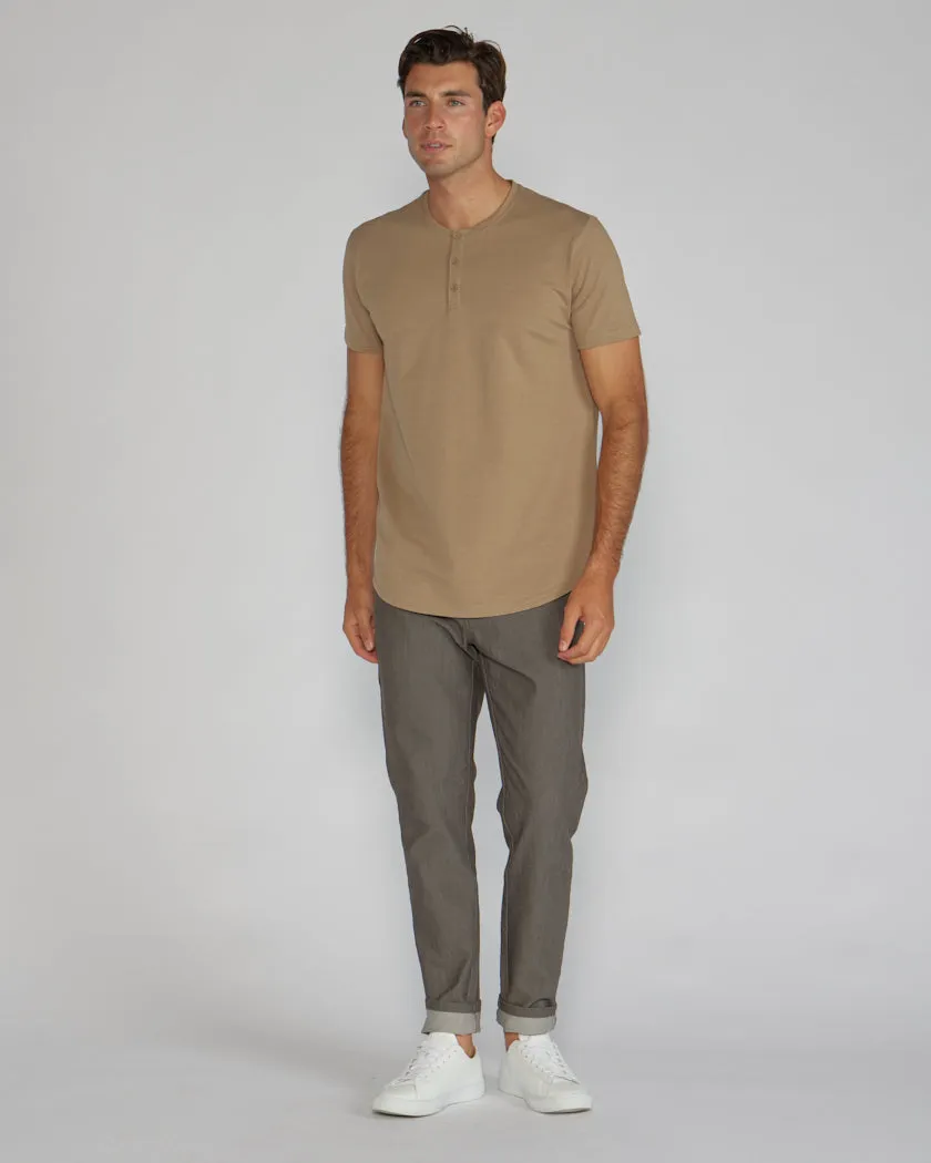 Henley Drop-Cut: LUX (Size L)