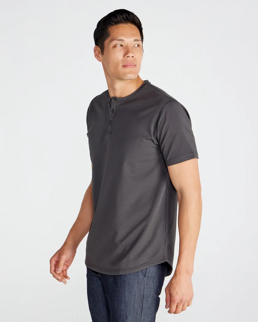 Henley Drop-Cut: LUX (Size L)