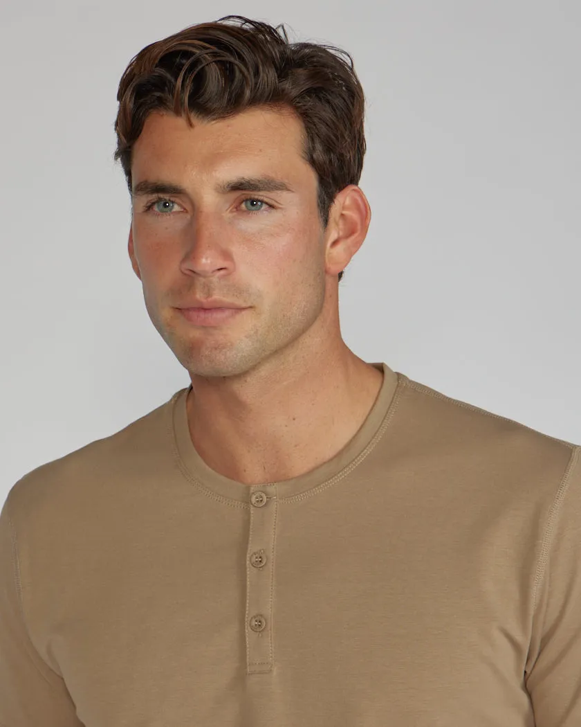 Henley Drop-Cut: LUX (Size L)