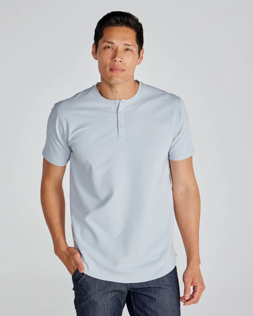 Henley Drop-Cut: LUX (Size L)