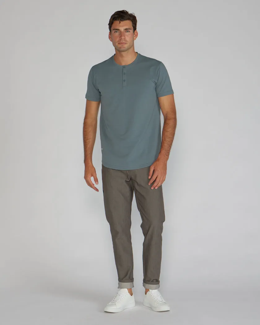 Henley Drop-Cut: LUX (Size L)