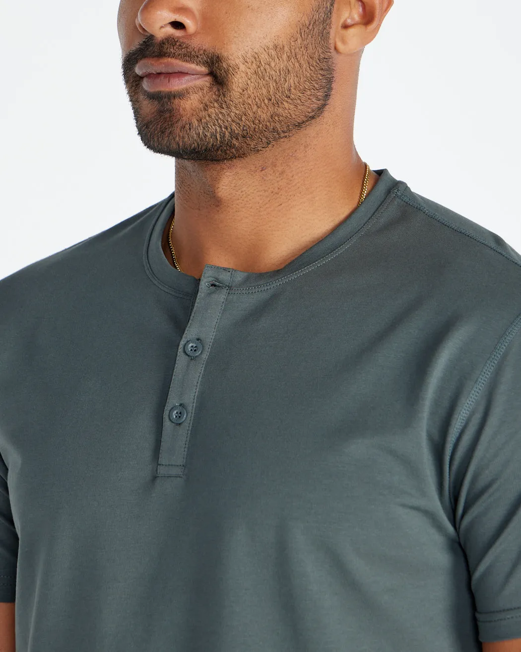 Henley Drop-Cut: LUX (Size XXL)