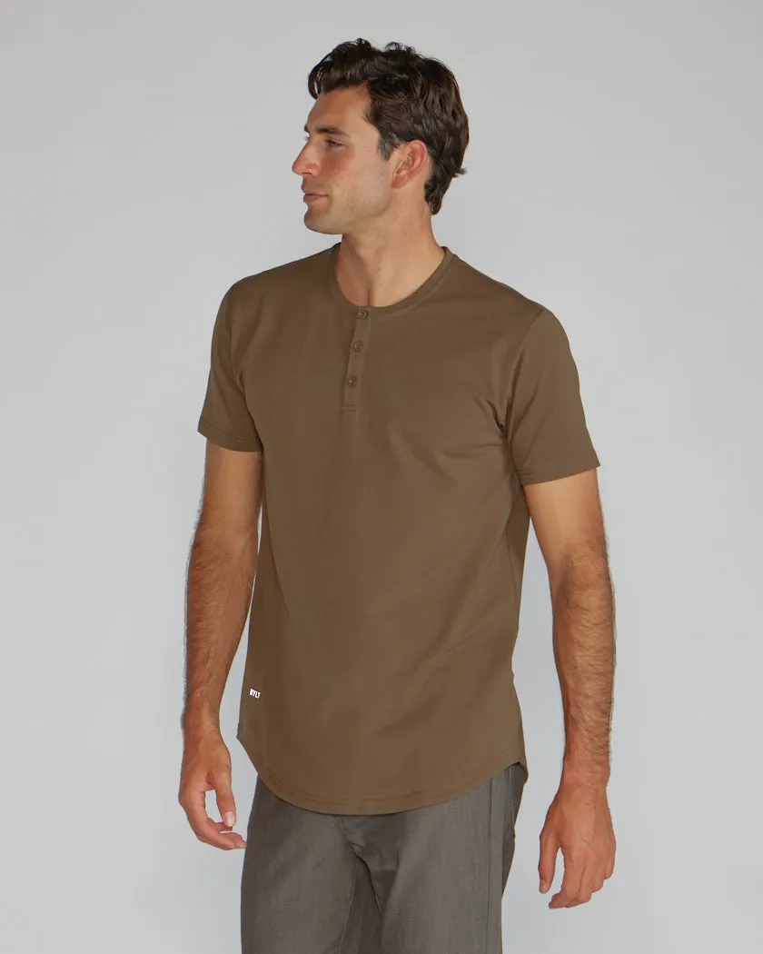 Henley Drop-Cut: LUX (Size XXL)