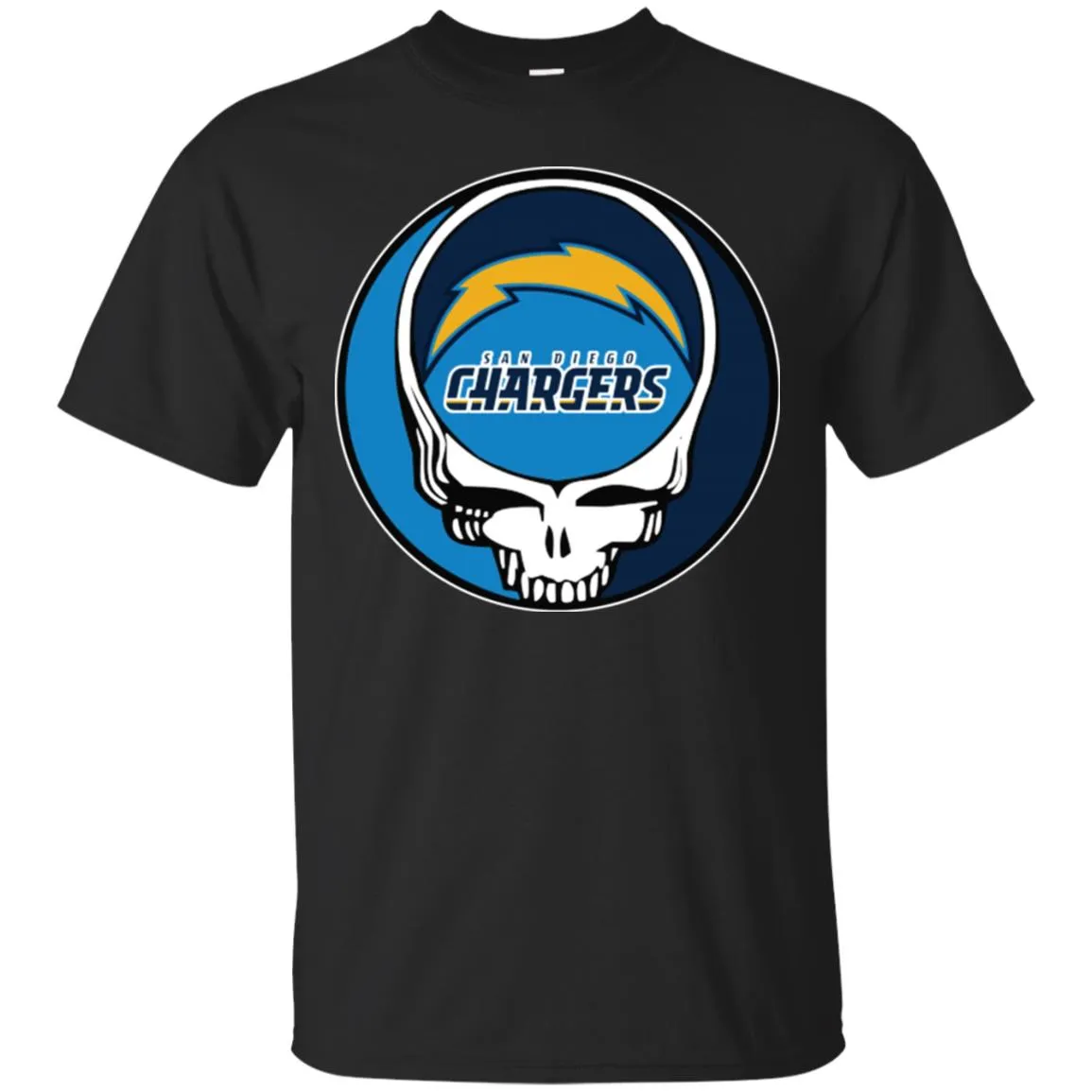 Los Angeles Chargers Grateful Dead Steal Your Face Football Nfl Shirts