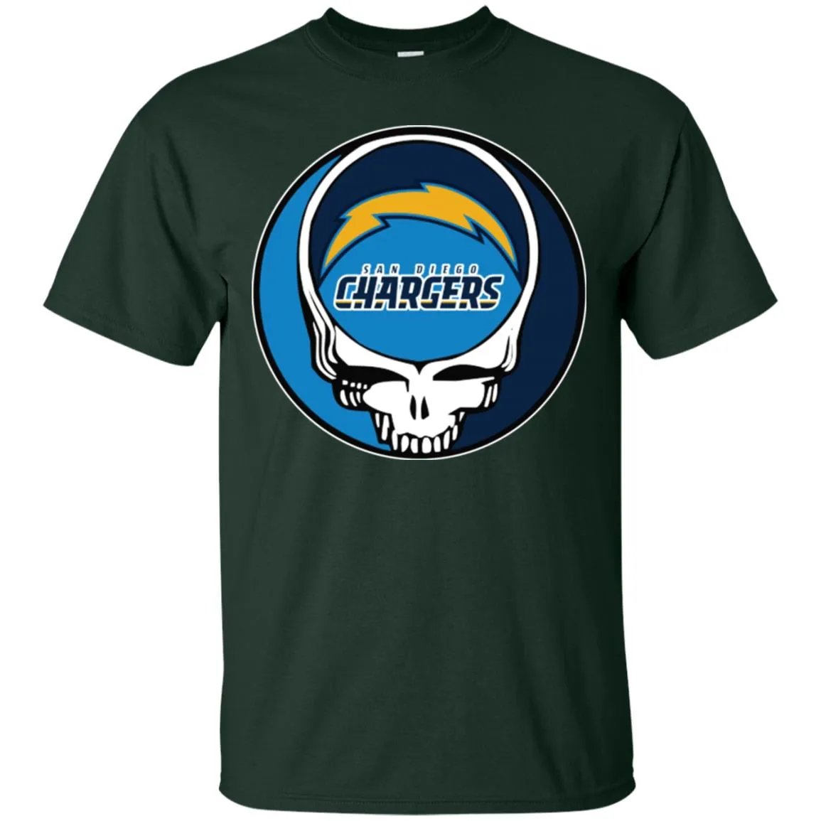 Los Angeles Chargers Grateful Dead Steal Your Face Football Nfl Shirts