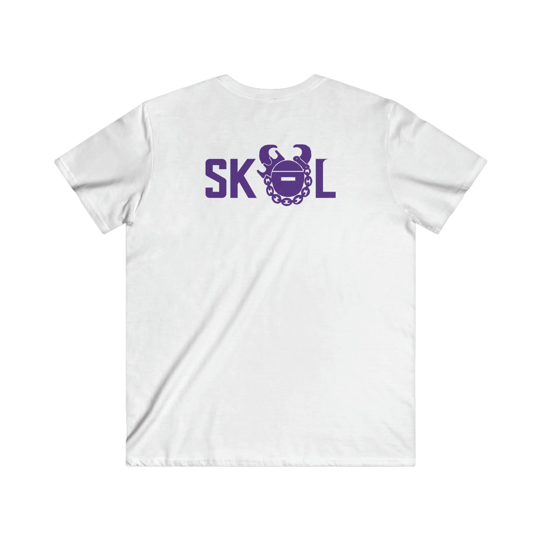 Men's Fitted V-Neck Short Sleeve - Vikes Football