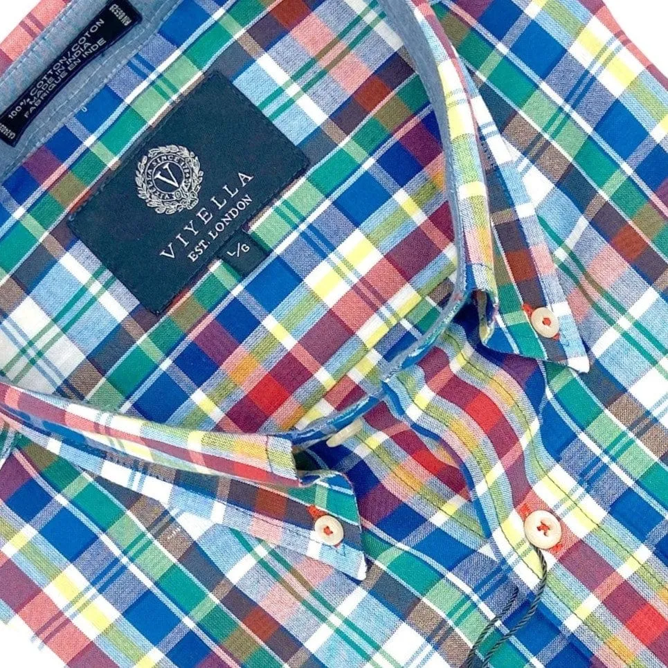 Nautical Navy Plaid Madras Shirts Set Sail in Style