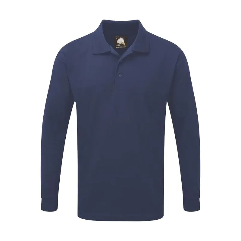 Orn Weaver Premium Long Sleeve Polo Shirt - 1170