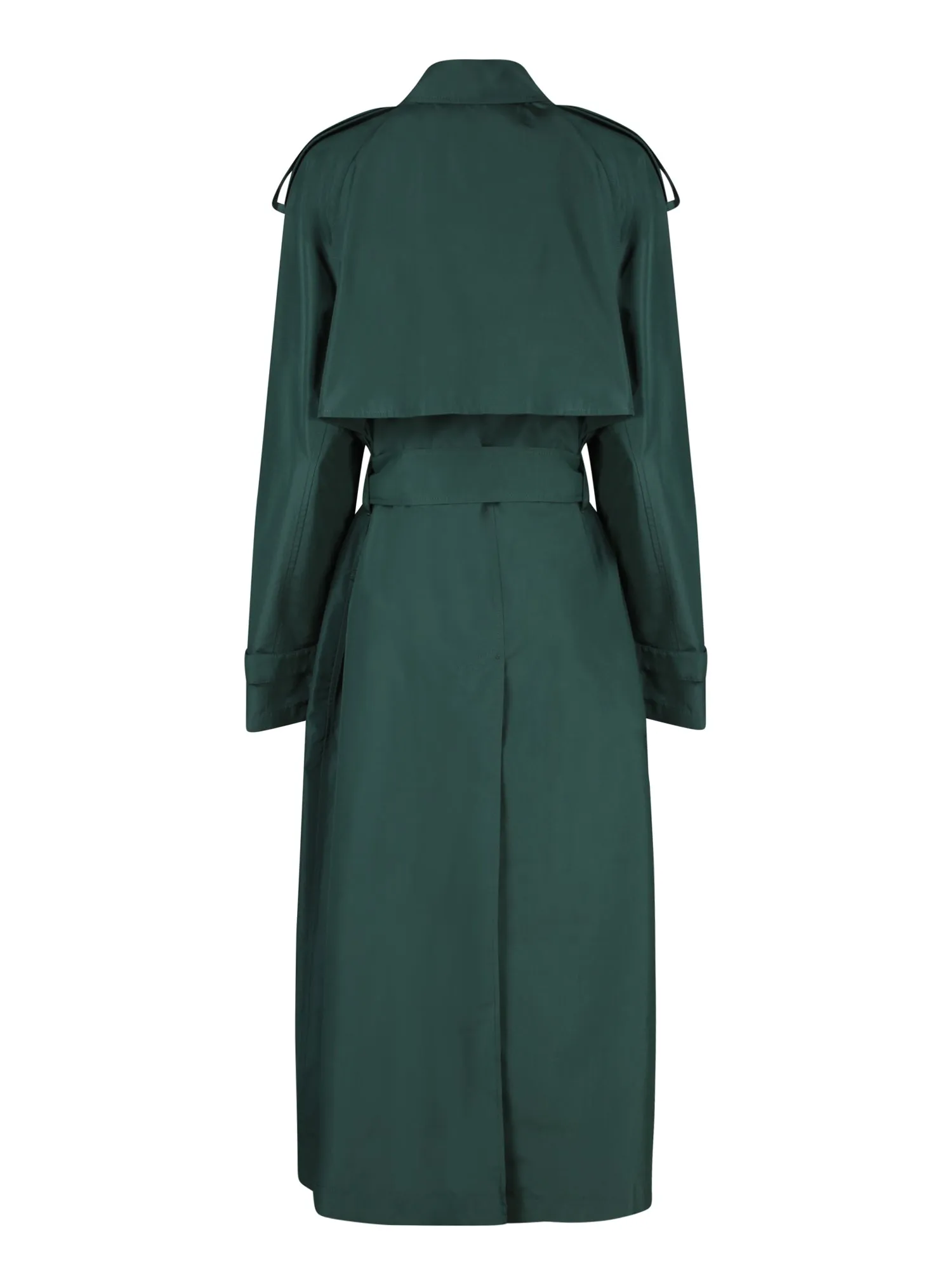 Oversize green trench