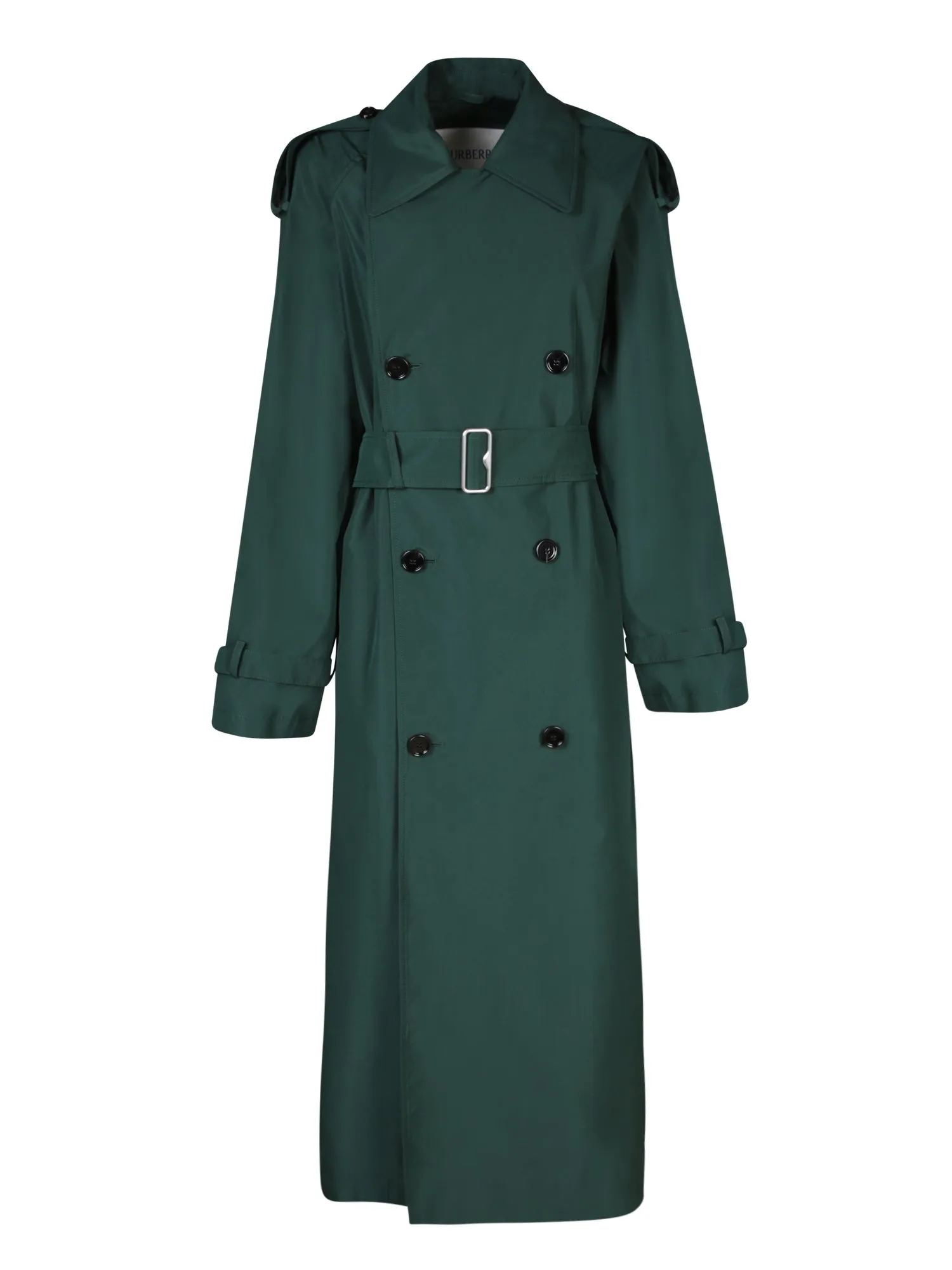 Oversize green trench