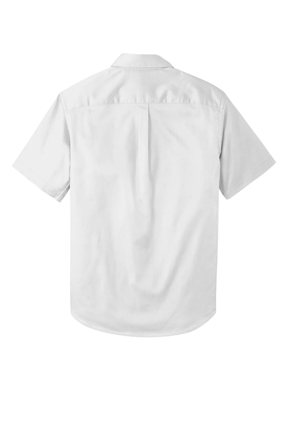 Port Authority® Short Sleeve SuperPro React™ Twill Shirt - White