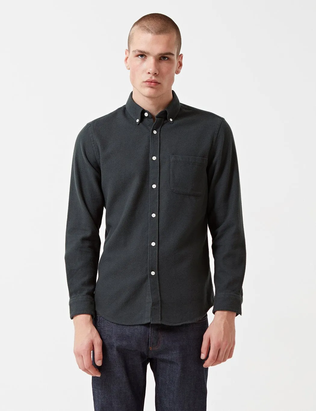 Portuguese Flannel Suave Shirt - Green