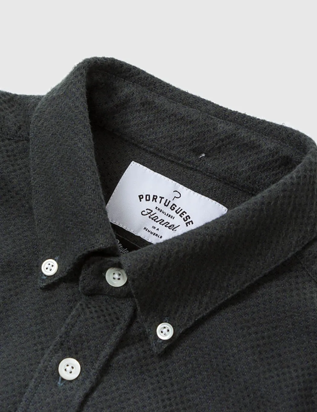 Portuguese Flannel Suave Shirt - Green