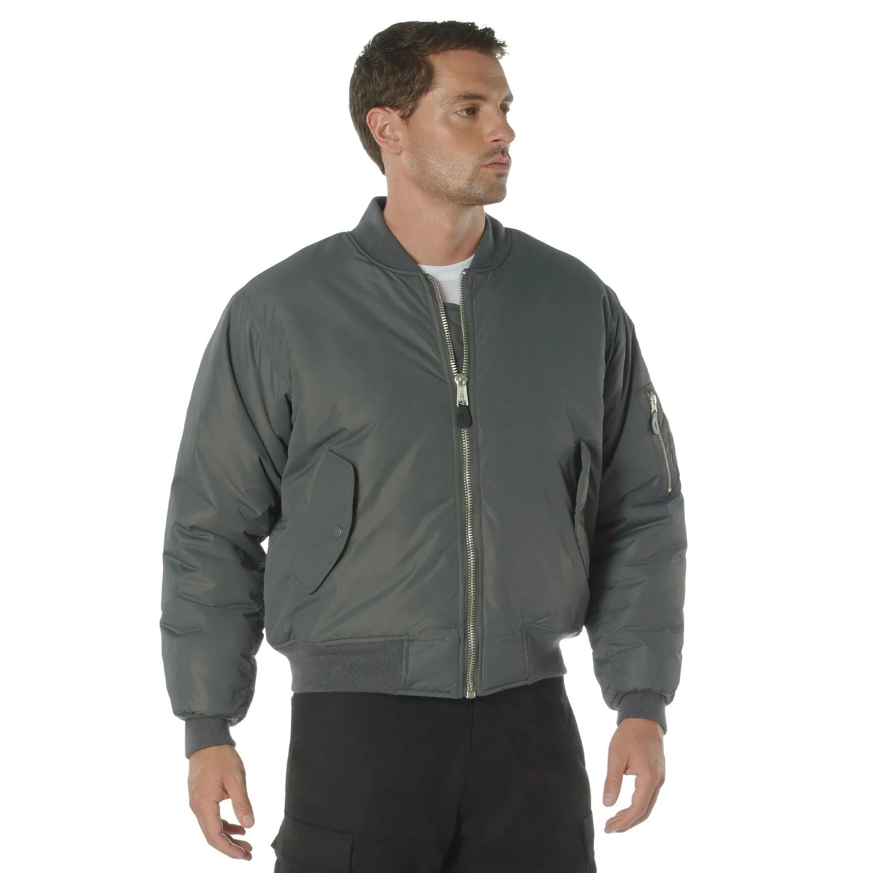 Rothco Enhanced Nylon MA-1 Flight Jacket