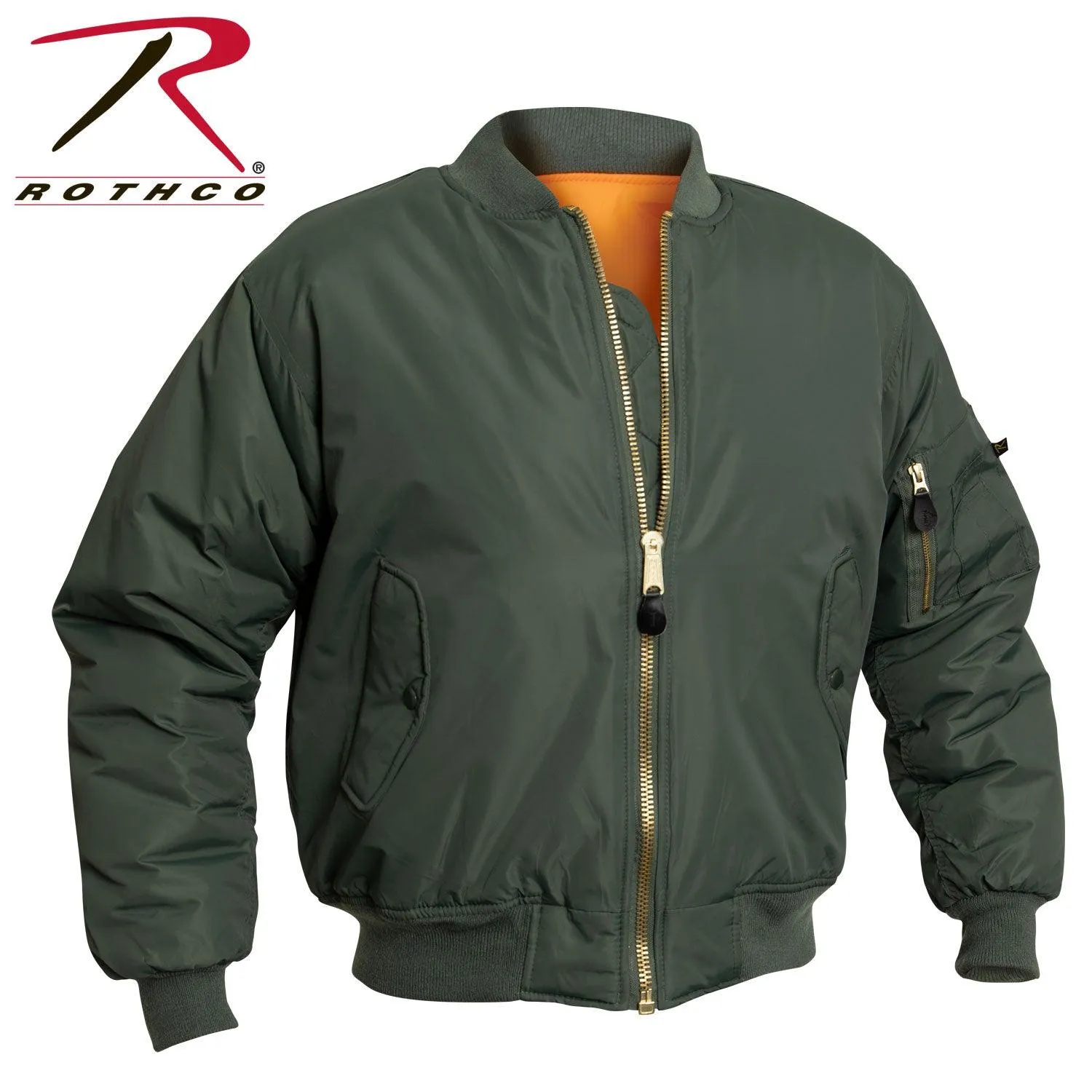 Rothco Enhanced Nylon MA-1 Flight Jacket