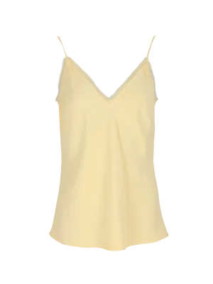 satin v-neck cami