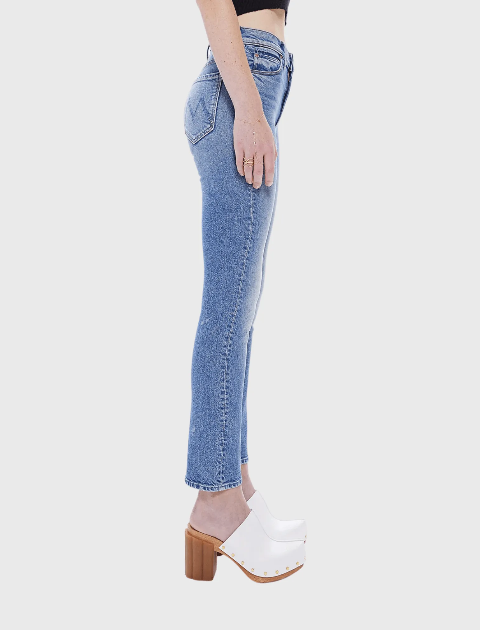 The Mid Rise Dazzler Ankle Jean