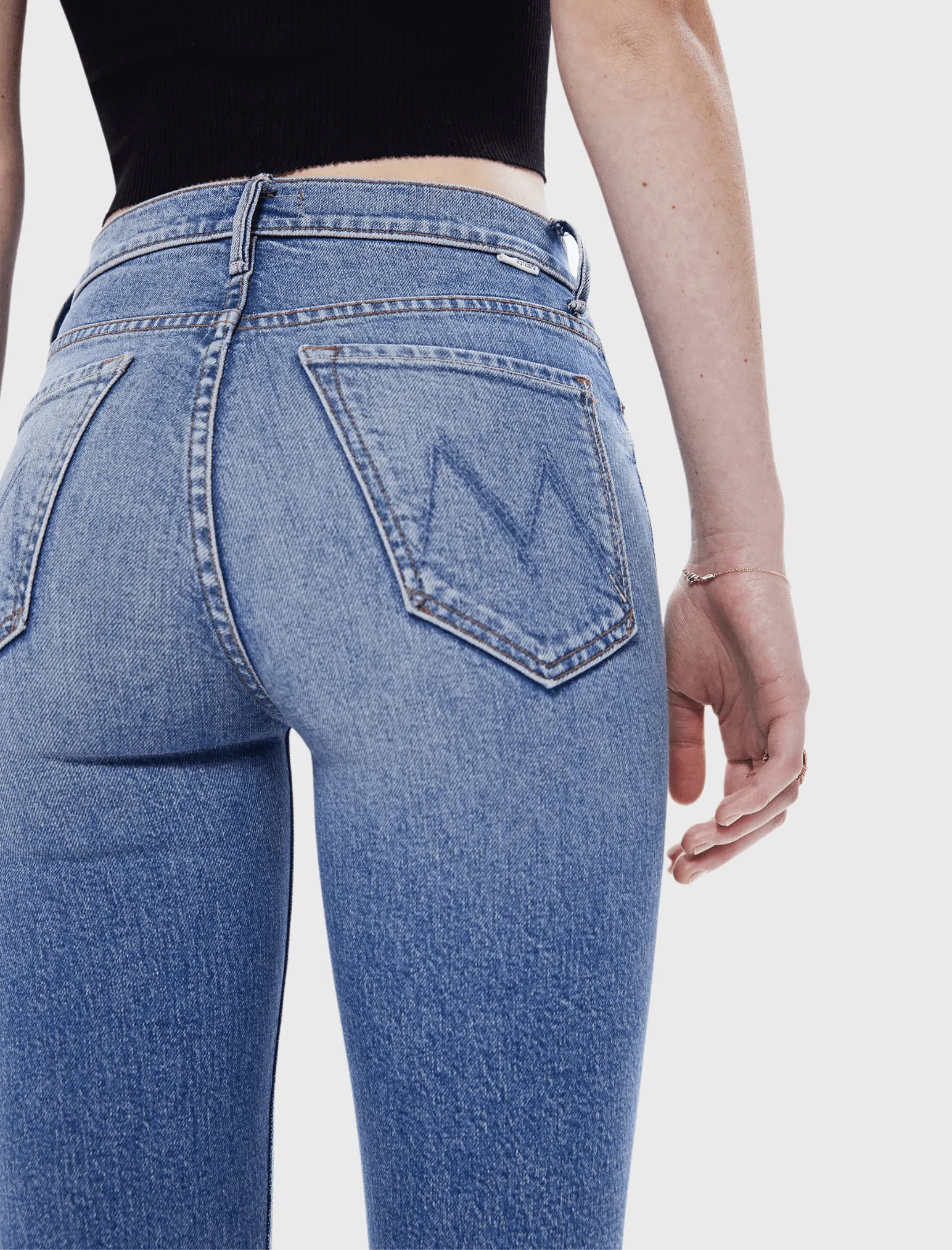 The Mid Rise Dazzler Ankle Jean