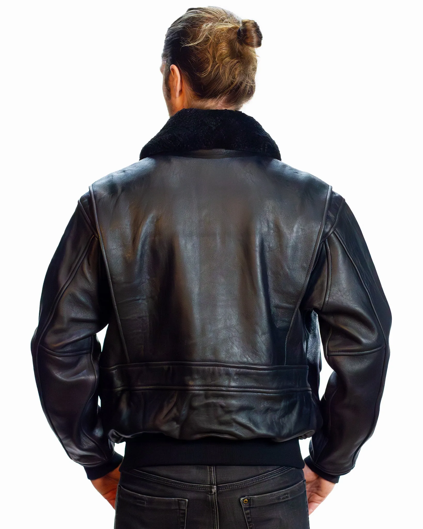 TOP GUN® OFFICIAL MILITARY G-1 LEATHER JACKET