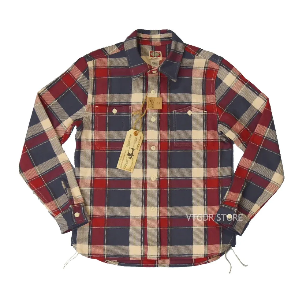 Ultra Heavy Plaid Workwear Shirts - Long Sleeved Checked Shirts