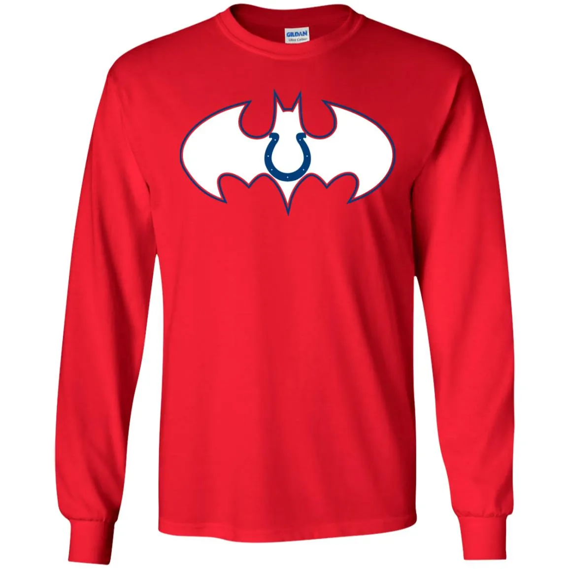 We Are The Indianapolis Colts Batman Nfl Mashup Men Long Sleeve Shirt