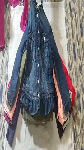 Women Collar Style Denim Jacket