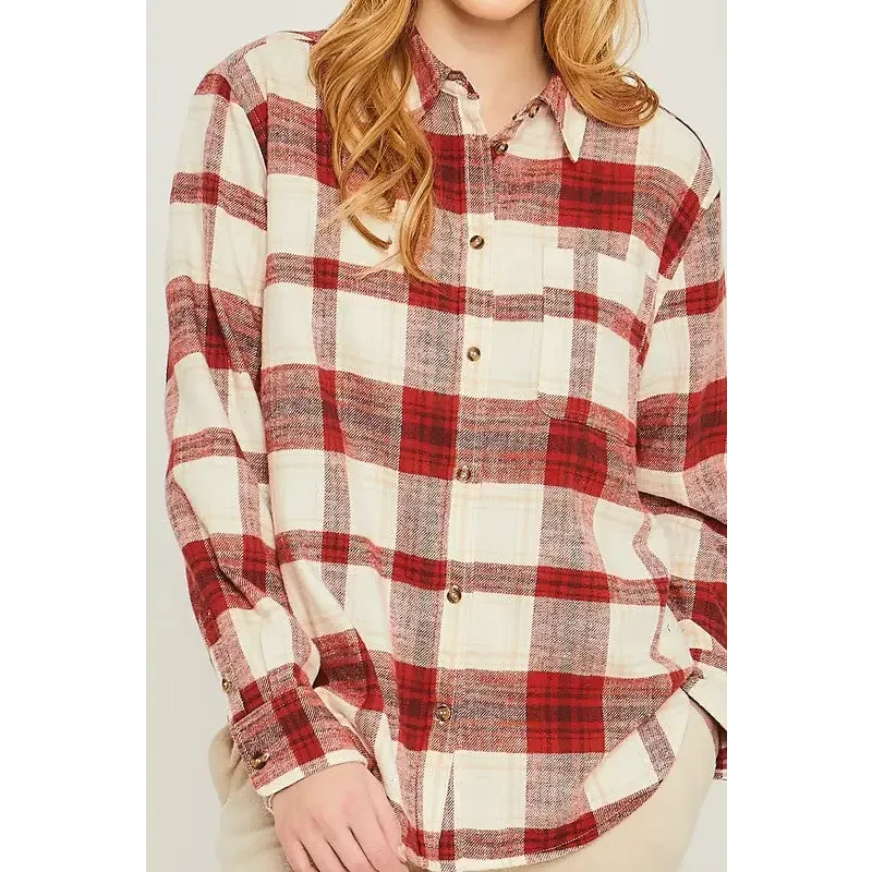 Women's Flannel Top