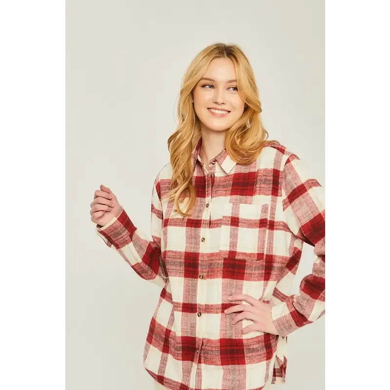 Women's Flannel Top