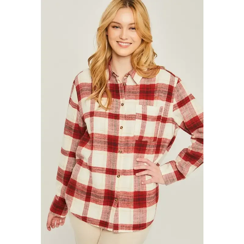 Women's Flannel Top