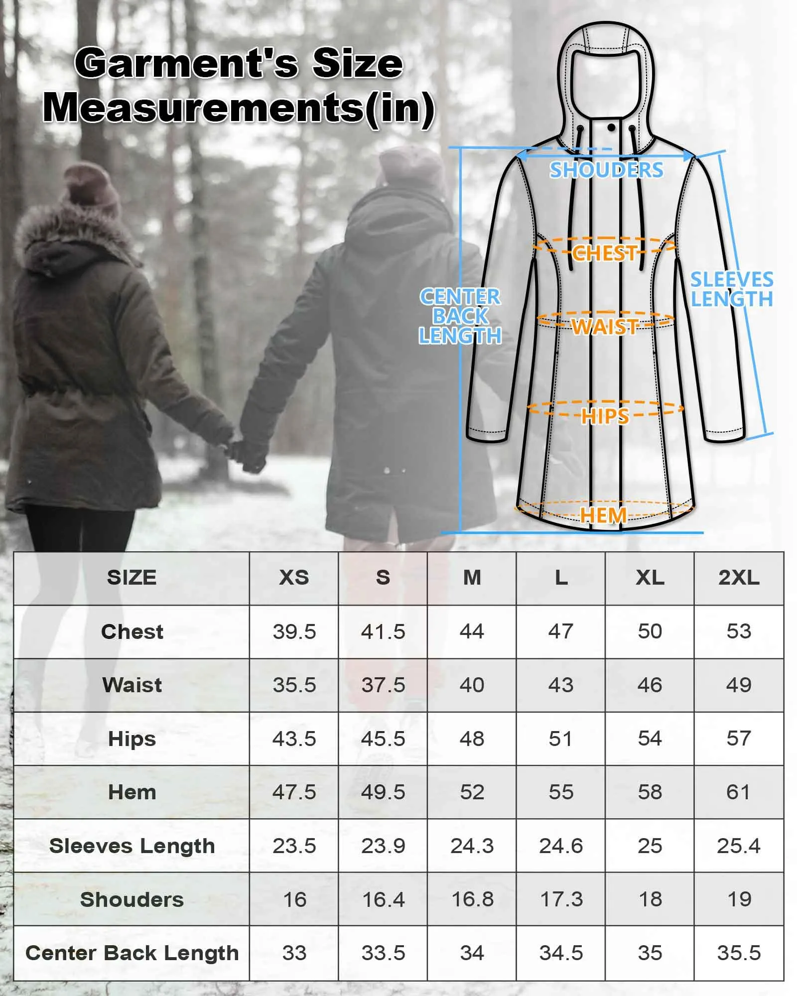 Women's Softshell Long Jacket with Detachable Hood Fleece Lined: 8000mm W/P index 1000 Level Breathable